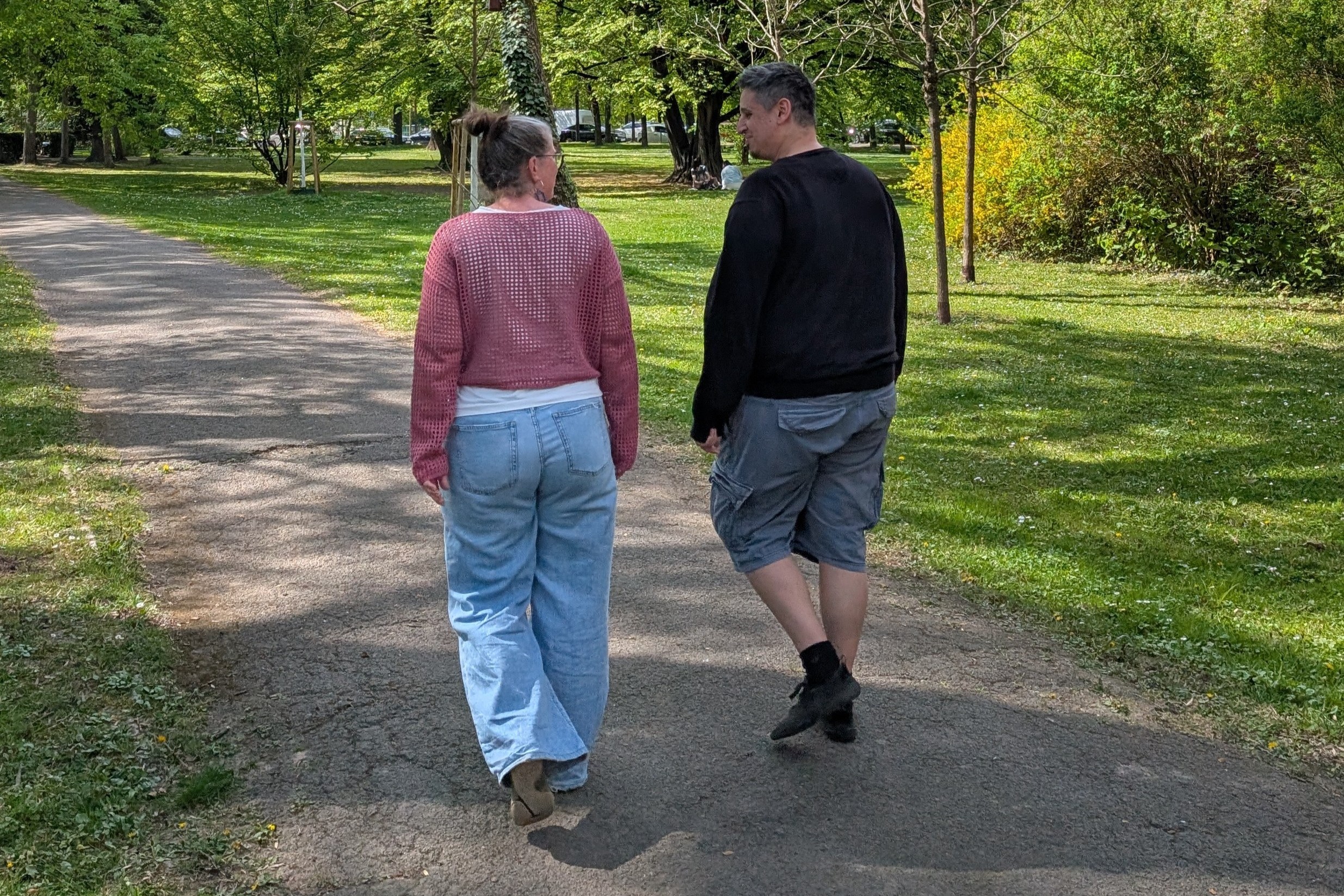 Beratung im Park